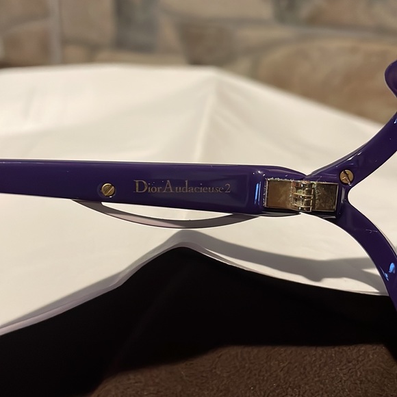 Dior Audacieuse2 purple oversized sunglasses - Picture 5 of 8